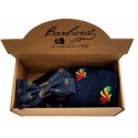 PAPILLON+CALZA LUNGA - ASSO BASTONI - FONDO BLU