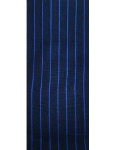 CAZE UOMO COSTINA BICOLORE  Corte  in Caldo Cotone Fondo Blu  Men's sock  SHORT  in Warm  cotton – ONE SIZE (39-46)